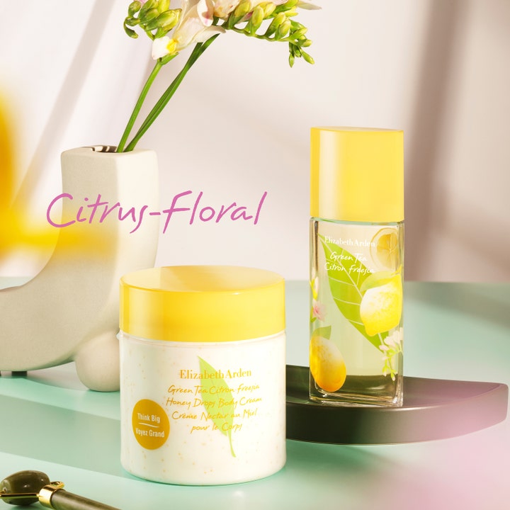 Elizabeth Arden Green Tea Citron Freesia Body Cream 500 ml kropscreme i krukke med citrus-floral duft