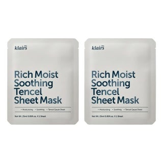 Klairs Duo Rich Moist Soothing Tencel Sheet Mask