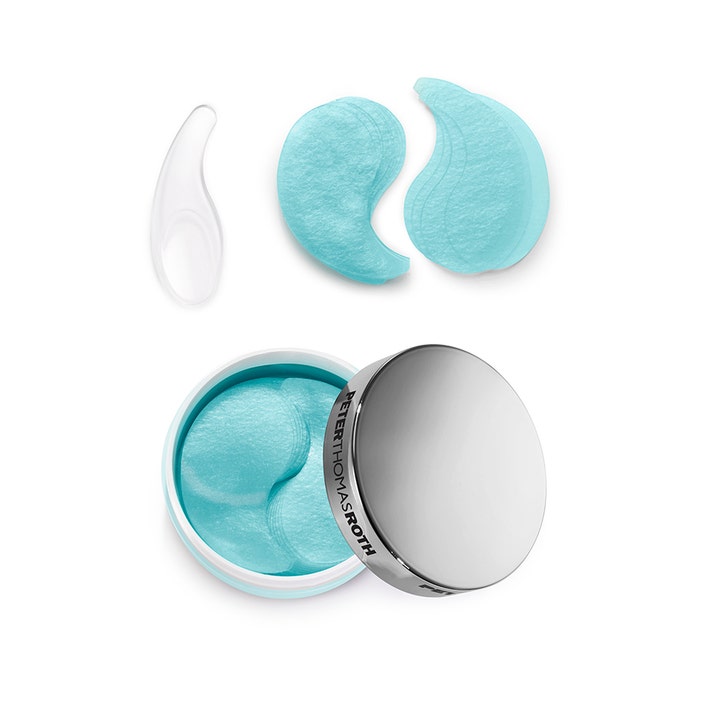 Peter Thomas Roth Water Drench Eye Patches 30 stk fugtgivende øjenmasker i krukke med lyseblå hydrogel og sølvlåg