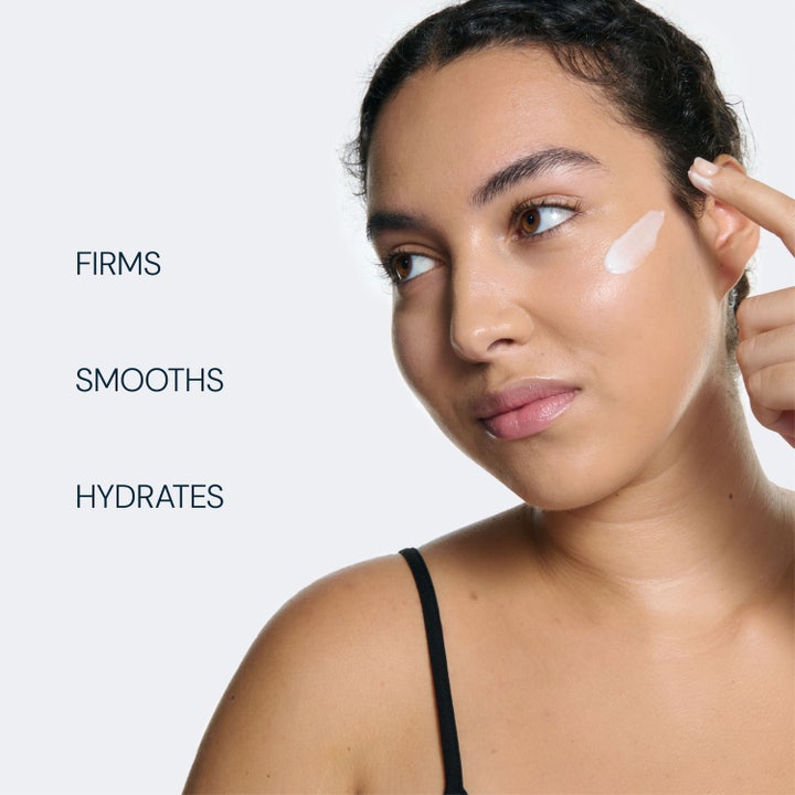 Elemis Pro-Collagen Marine Cream 50 ml anti-aging dagcreme i krukke med illustration af plejende alger