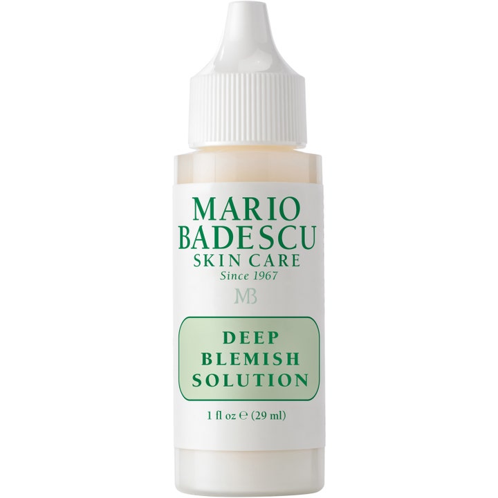 Mario Badescu Deep Blemish Solution 29 ml mod urenheder i hvid plastflaske med spids applikatortud