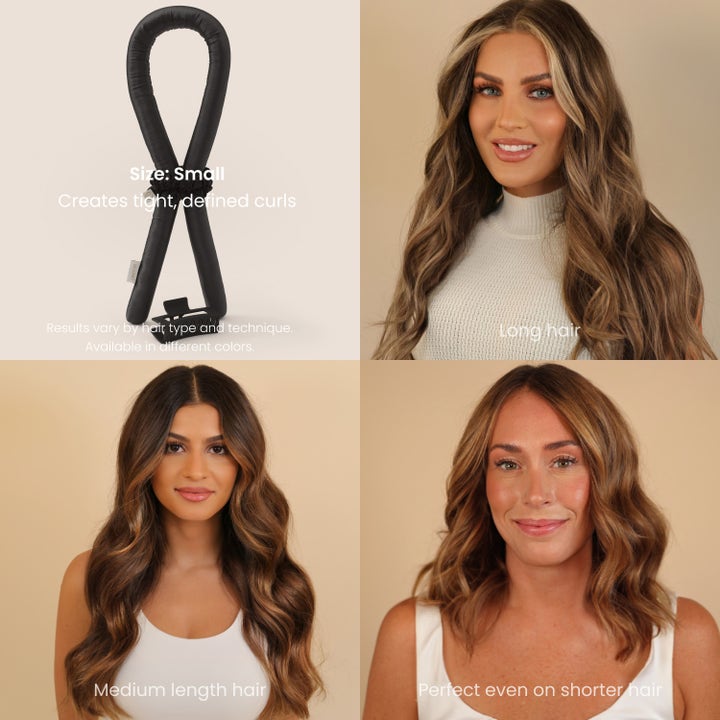 Heatless Curls in Mulberry Silk Small