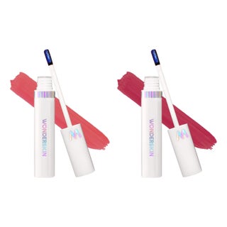 Wonderskin Wonder Blading Lip Stain Masque Cool & Toffee Rose Duo
