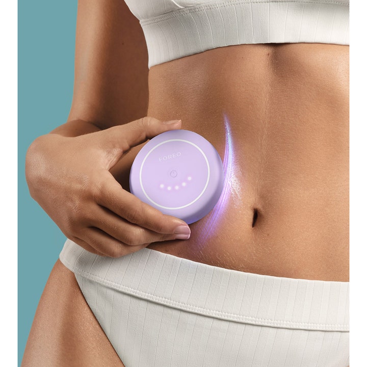 FOREO BEAR 2 body Lavender 1 stk opstrammende mikrostrøm der anvendes på maven for fastere hud