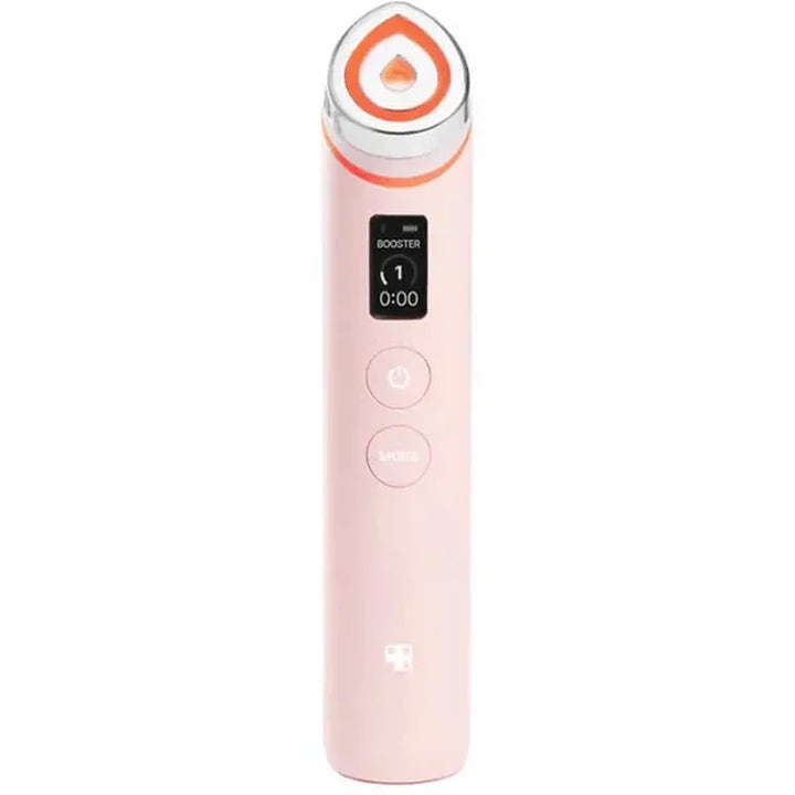 Medicube Age-R Booster Pro 1 stk ansigtsapparat til glød i lyserødt design med digitalt display og lysende top