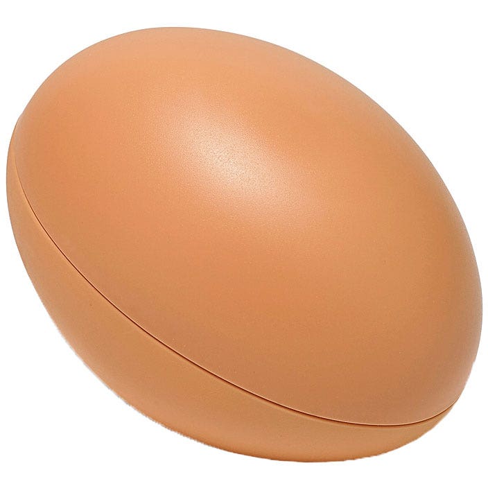 Holika Holika Smooth Egg Skin Cleansing Foam 140 ml ansigtsrengøringsskum i brun æggeformet emballage til glat hud
