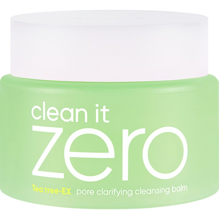 Banila Co Clean It Zero 100 ml pore clarifying cleansing balm renser porer i lysegrøn krukke med hvidt låg