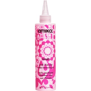 Amika Reset Pink Charcoal Scalp Cleansing Oil