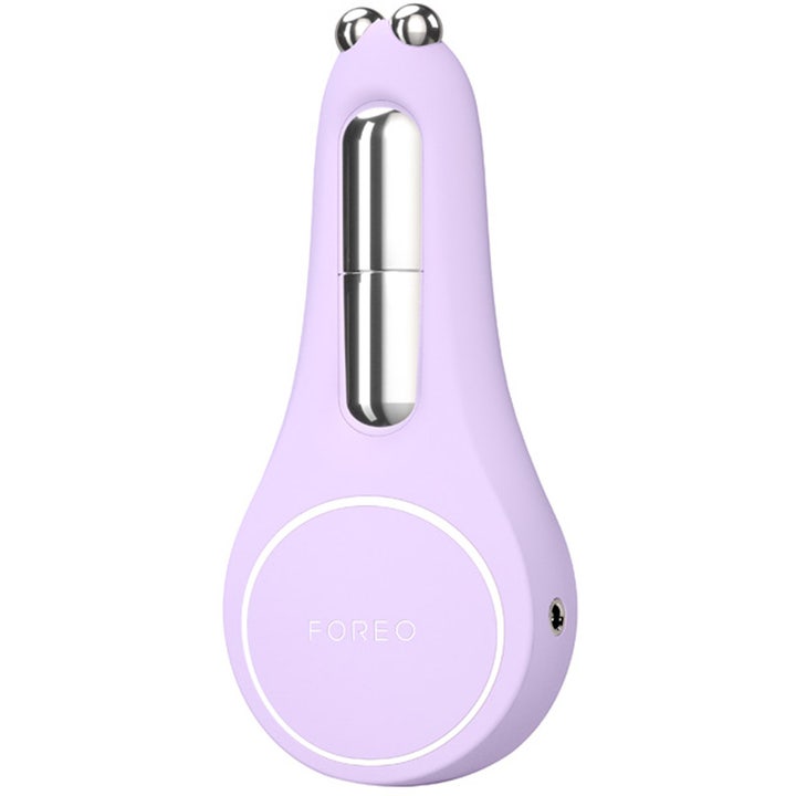 FOREO BEAR 2 eyes & lips Lavender 1 stk. mikrostrømsenhed til øjne og læber i lavendelfarve med metalkugler