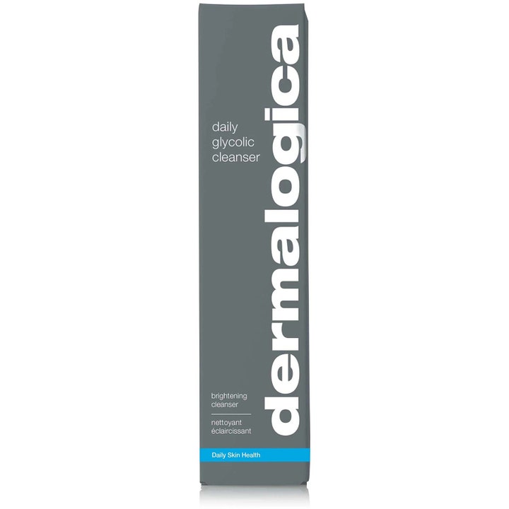 Dermalogica Daily Glycolic Cleanser 150 ml ansigtsrens i grå papæske der giver huden fornyet glød