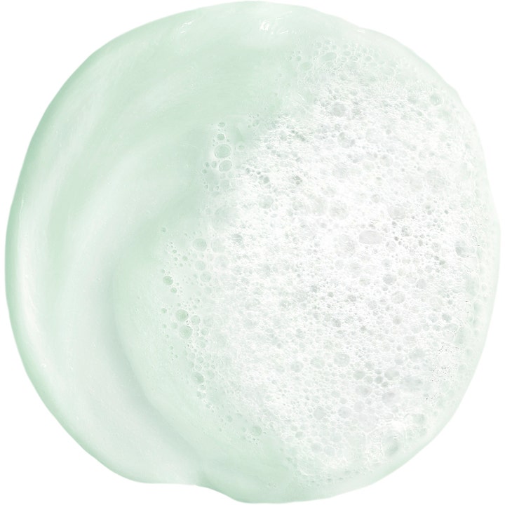 Biotherm Homme Aquapower Cleanser 125 ml opfriskende rengøringsgel med en lysegrøn skummende tekstur og bobler