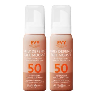EVY Technology Daily Defence Face Mousse Duo