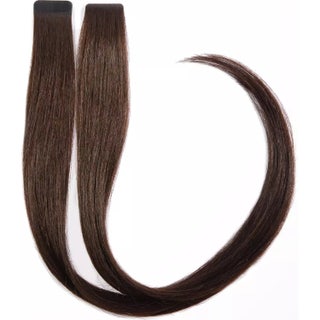 Rapunzel of Sweden Premium Tape Extensions - Seamless & Classic 3 (50 Cm) 2.0 Dark Brown